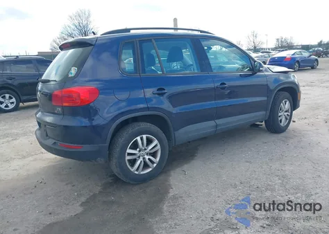 2016 Volkswagen Tiguan S из США, поврежденный, VIN WVGBV7AX0GW602429